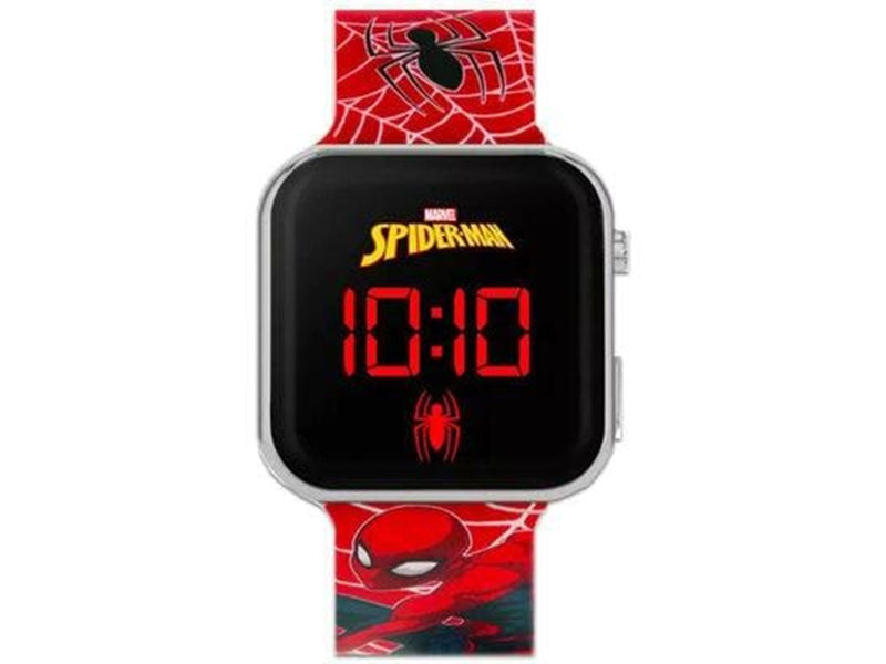 Peers Hardy - Marvel Spider-Man LED with Silicone Strap - Uhr