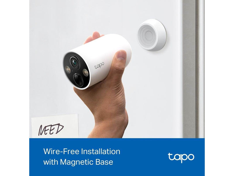 TP-Link Tapo C425 Smart Wire-Free Security Camera White