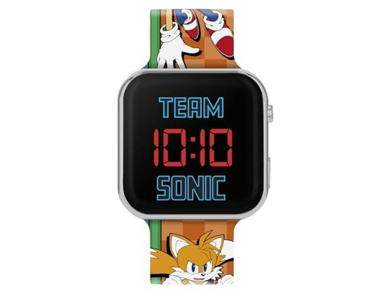 Peers Hardy - Sonic The Hedgehog Kids LED Orange Strap - Uhr