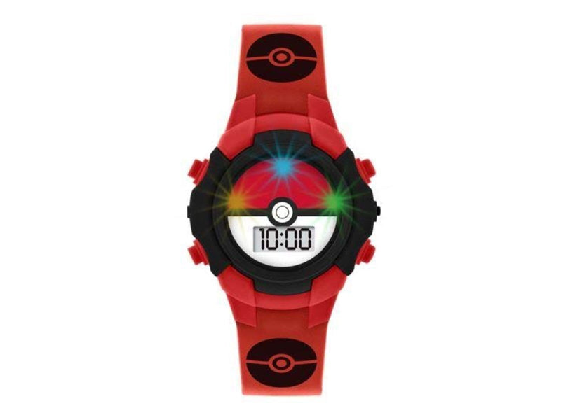 Peers Hardy - Pokemon Character Print and Dial Digital Flashing - Uhr