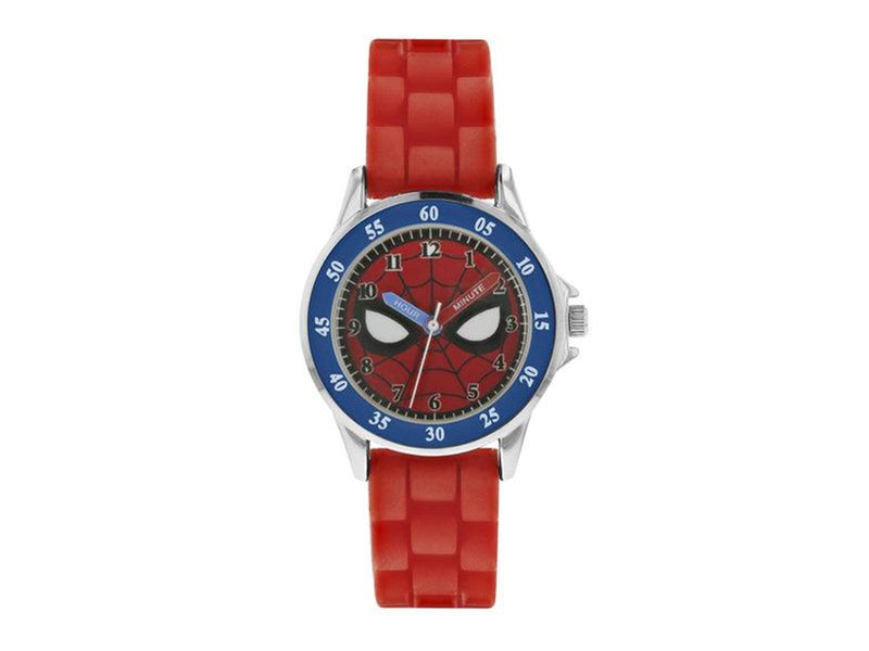 Peers Hardy - Marvel Spider-Man Time Teacher with Red Silicone Strap - Uhr