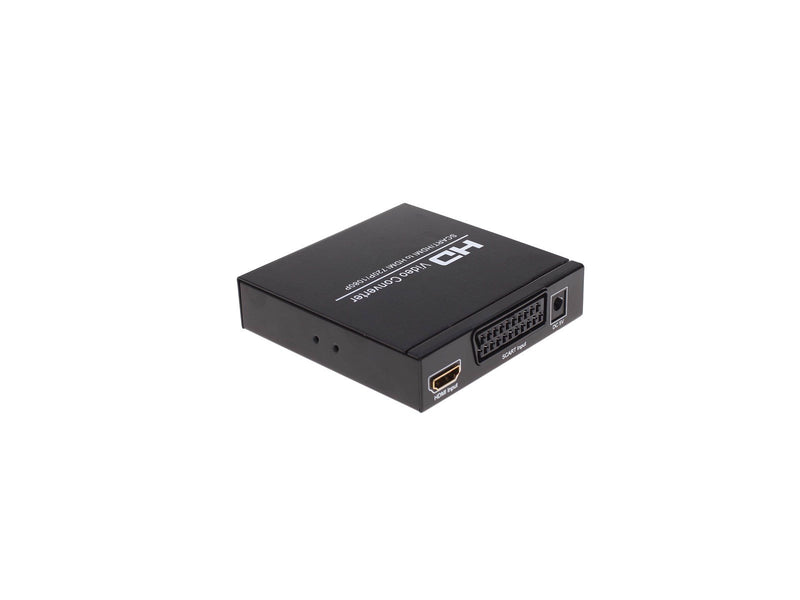 NORTH SCART+HDMI to HDMI HD Converter and Switch Black