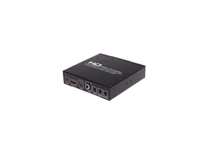 NORTH SCART+HDMI to HDMI HD Converter and Switch Black