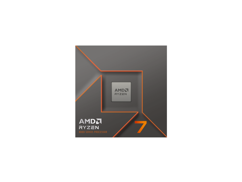 AMD Ryzen 7 8700F Wraith Stealth CPU - 8 Kerne - 4.1 GHz - AMD AM5 - AMD Boxed (mit Kühler)