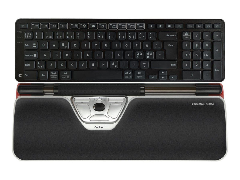 Contour RollerMouse Red Plus Wireless - Tastatur & Maus Set