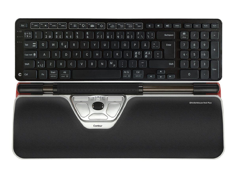Contour RollerMouse Red Plus Wireless - Tastatur & Maus Set