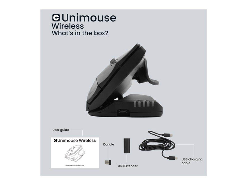 Contour Unimouse - vertical mouse - Vertical mouse (Schwarz)