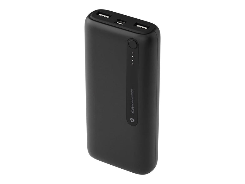 dbramante1928 re-charge power bank - USB 24 pin USB-C Powerbank (Akku) - schwarz - 20000 mAh