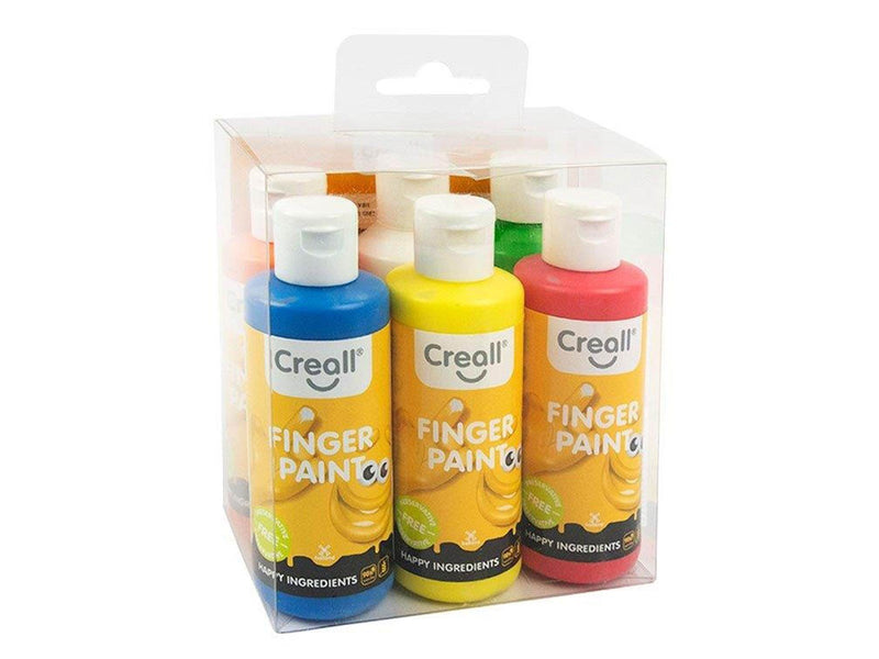 Creall Finger Paint Set Preservation-free 6x250ml