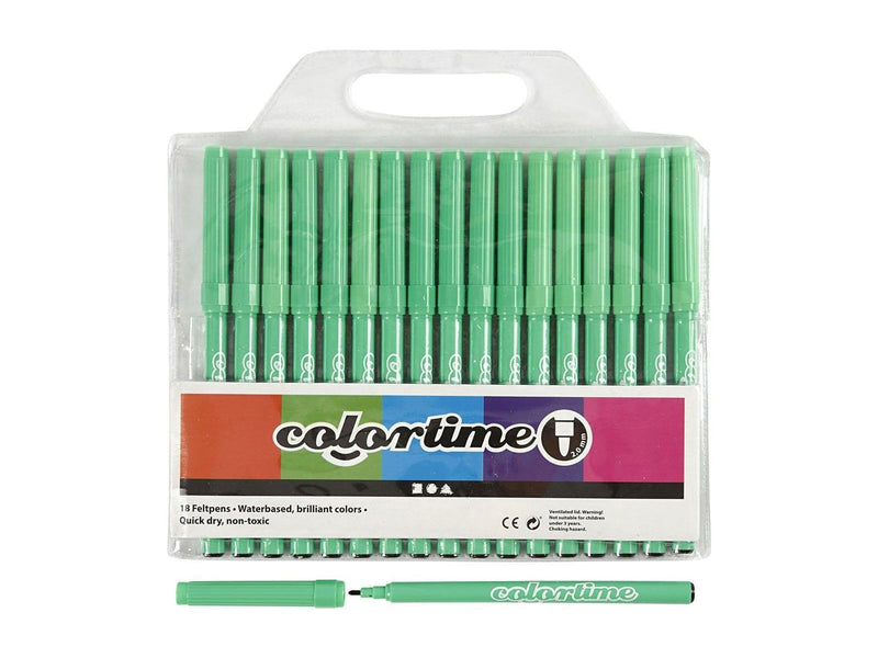 Creativ Company Light Green Pens 18pcs.
