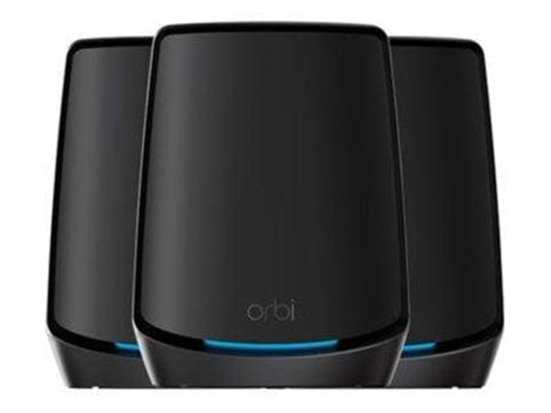 Netgear Orbi RBK863SB - Wi-Fi system - Wi-Fi 6 - desktop - Mesh router Wi-Fi 6