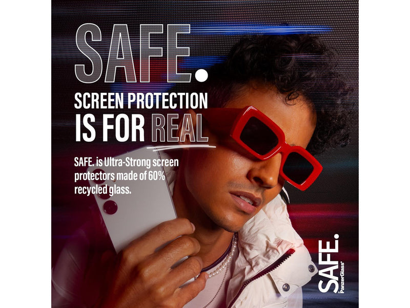 SAFE. by PanzerGlass Screen Protector Samsung Galaxy S24 Plus | Ultra-Wide Fit w. EasyAligner