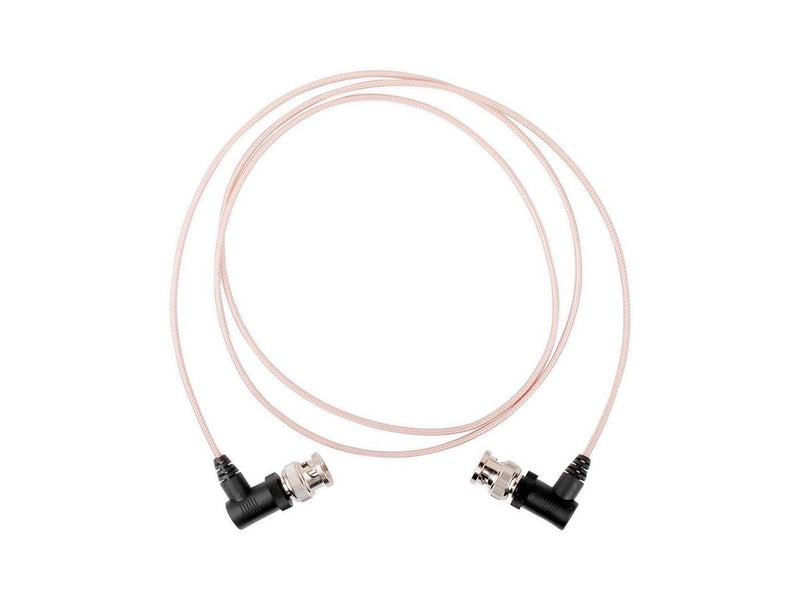 NORTH 3G SDI Cable BNC Male-Male 80cm Angled Plugs Extra Thin