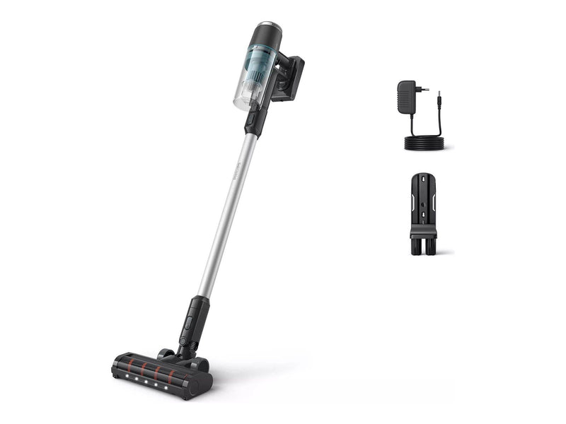 Philips Handstaubsauger 3000 Series XC3031 - vacuum cleaner - cordless - stick/handheld - misty gray