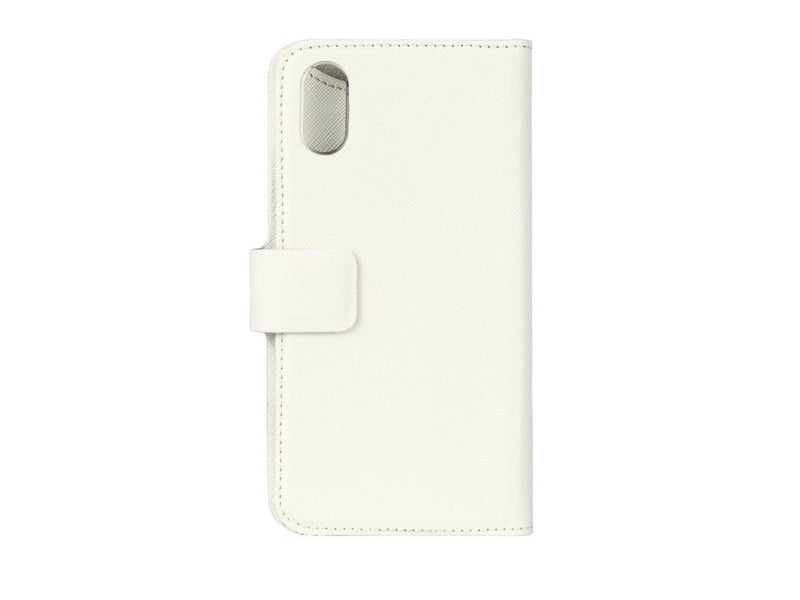 ONSALA Mobile Wallet Saffiano White iPhoneX/Xs