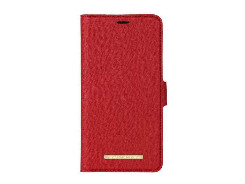 ONSALA Mobile Wallet Saffiano Red iPhoneXs Max