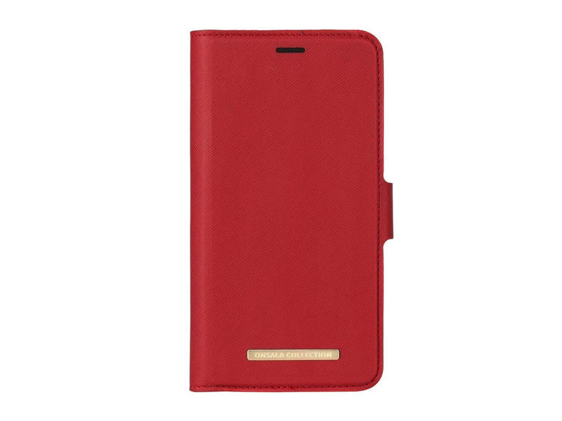 ONSALA Mobile Wallet Saffiano Red iPhoneXR