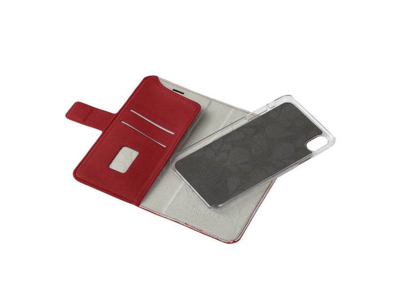 ONSALA Mobile Wallet Saffiano Red iPhoneXR