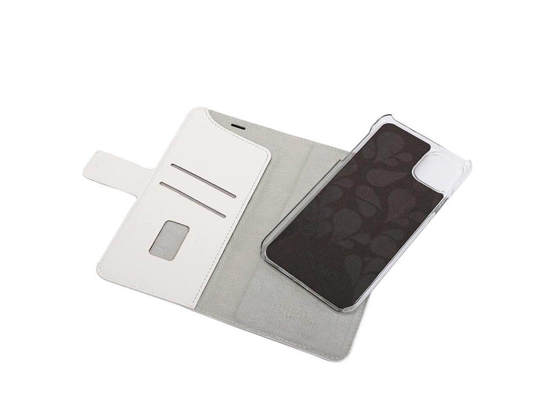 ONSALA Wallet Case Saffiano White - iPhone 11 Pro Max