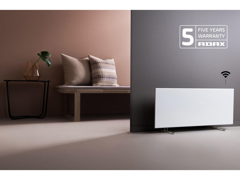 Adax Neo Panel Electric radiator with WiFi 800W 230V 330x750 mm White