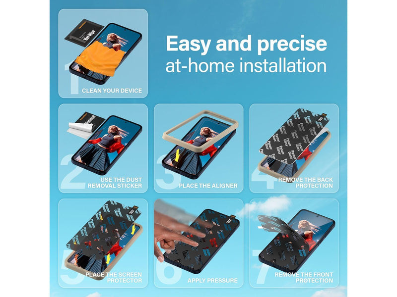 PanzerGlass Screen Protector Samsung Galaxy A35 5G | Ultra-Wide Fit w. EasyAligner