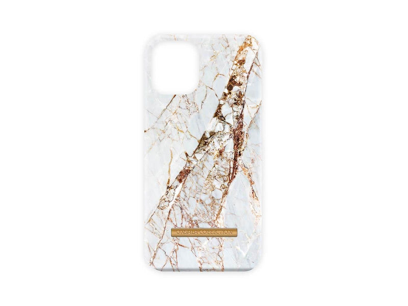 ONSALA Mobile Cover Soft White Rhino Marble iPhone 12 5.4"