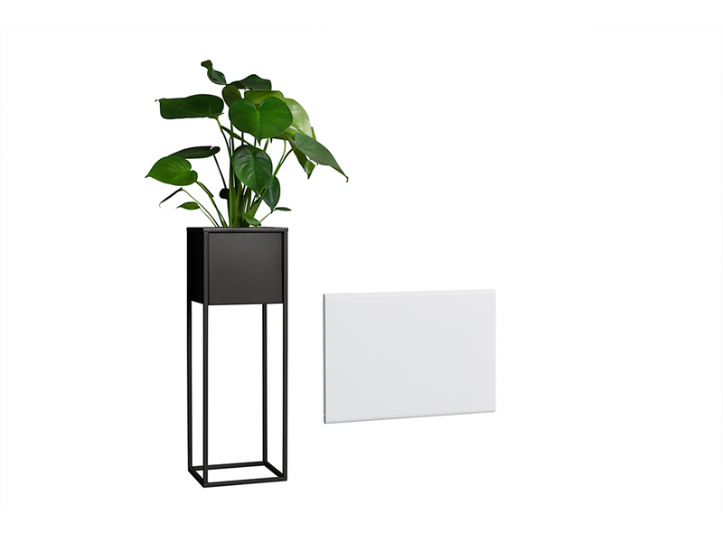 Adax Eco Basic Panel Electric radiator 1400W 230V 330x1009x97 mm White