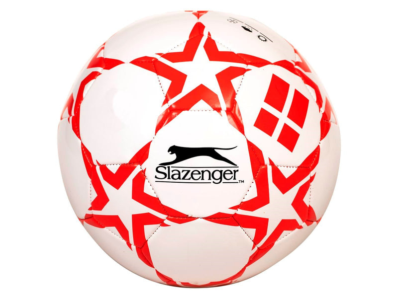Slazenger Foootball White/Red size 4