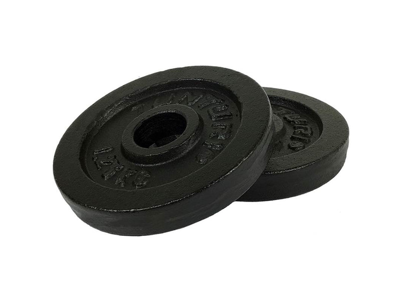 Tunturi Weight Plates Cast iron 2 x 1.25Kg. Ø30