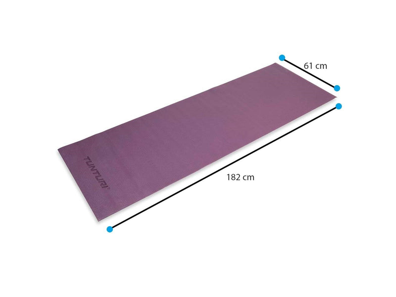 Tunturi PVC Yogamat 4mm Purple