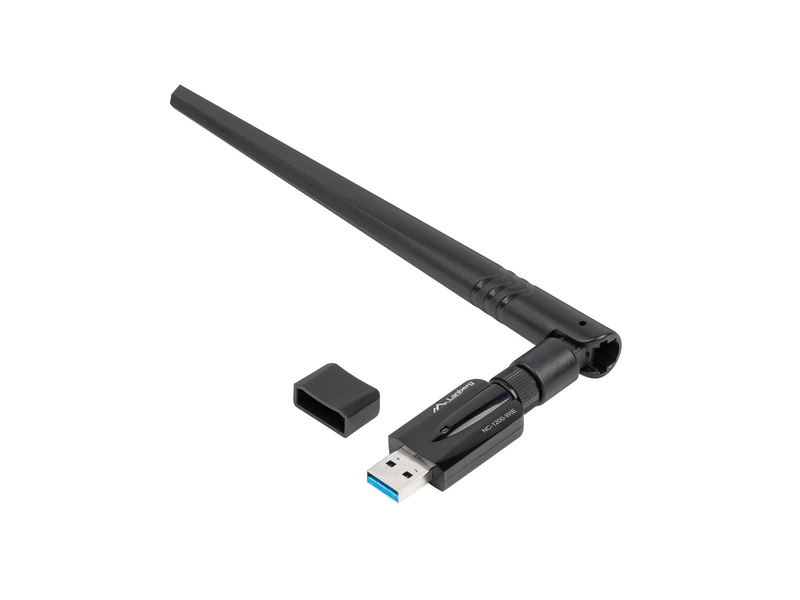 Lanberg NC-1200-WIE AC1200 Dual Band Wi-Fi USB Adapter