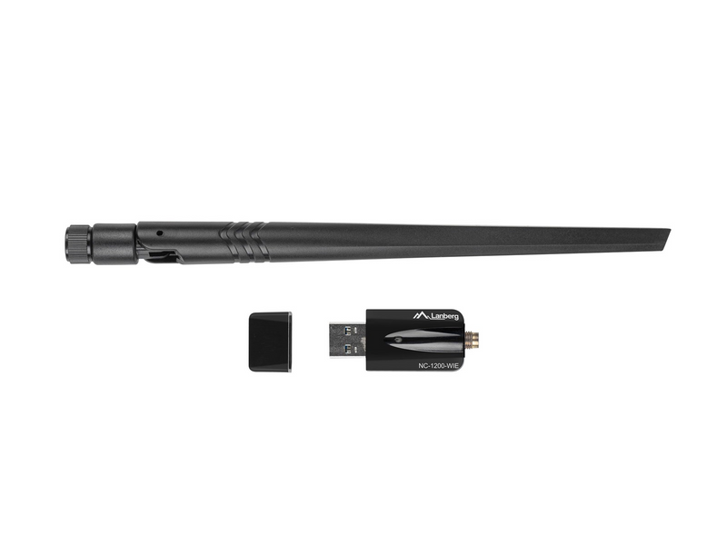 Lanberg NC-1200-WIE AC1200 Dual Band Wi-Fi USB Adapter