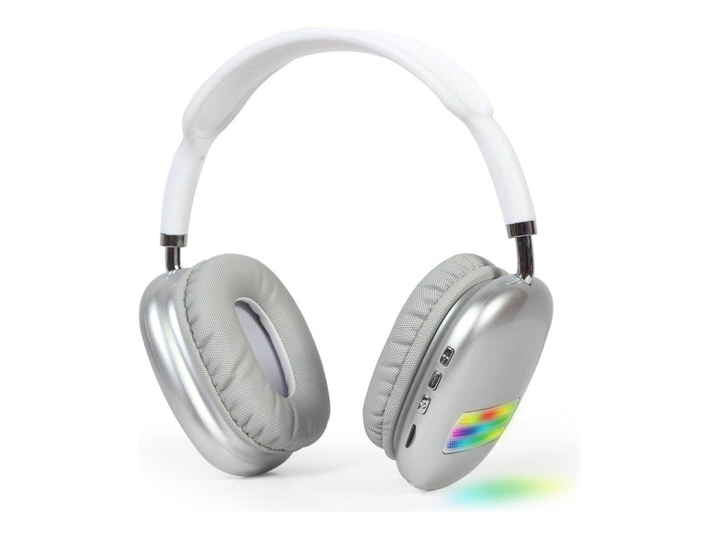 Gembird BHP-LED-02-W - headphone with mic
