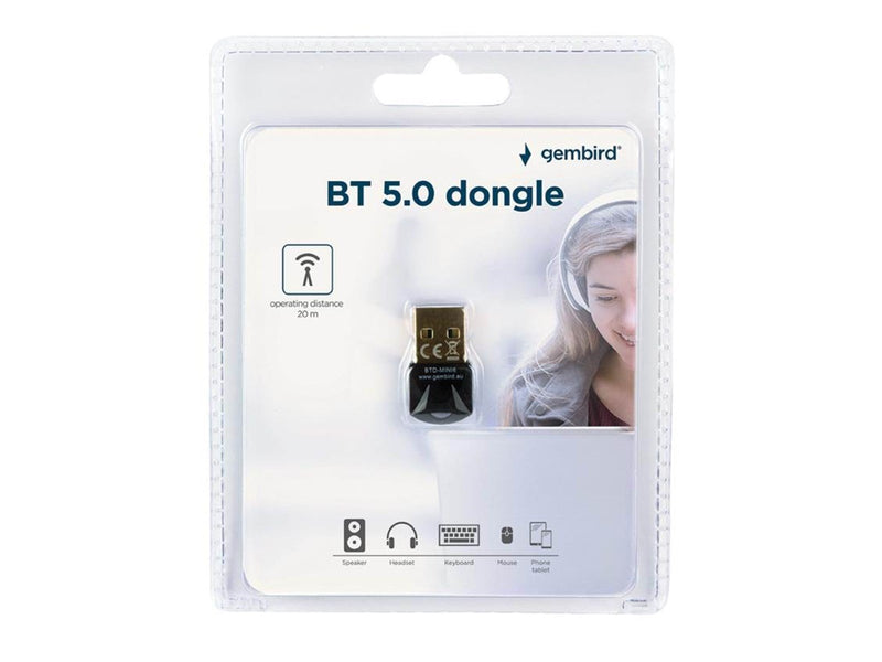 Gembird USB Bluetooth 5.0 Dongle