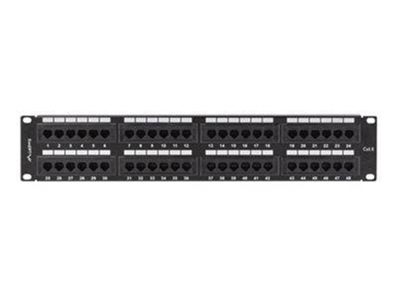 Lanberg patch panel - 2U - 19"