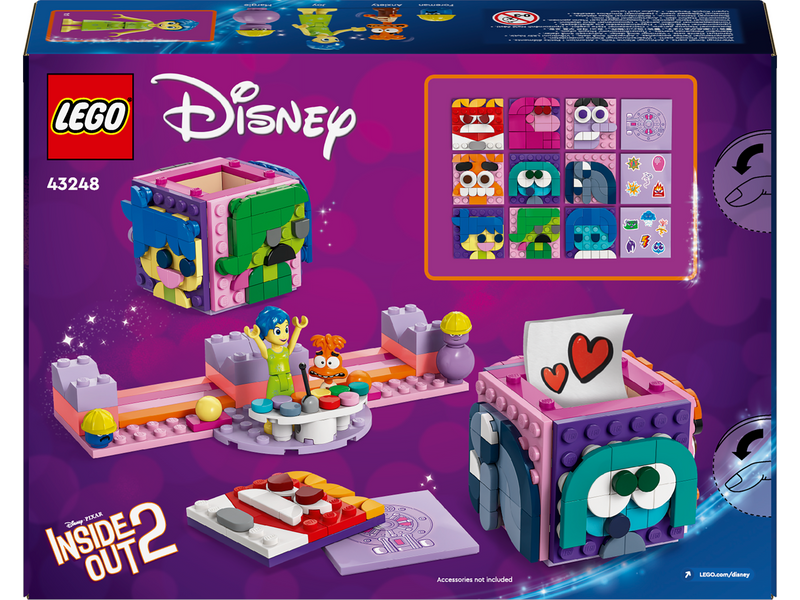LEGO Disney 43248 Alles steht Kopf 2 Stimmungswürfel