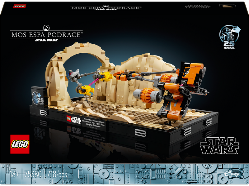 LEGO Star Wars 75380 Podrennen in Mos Espa – Diorama