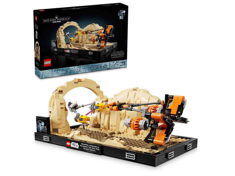 LEGO Star Wars 75380 Podrennen in Mos Espa – Diorama