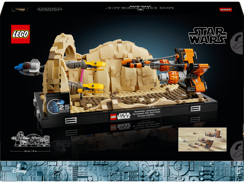 LEGO Star Wars 75380 Podrennen in Mos Espa – Diorama