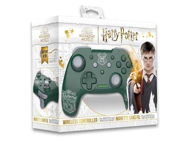 Trade Invaders Harry Potter Slytherin - Green - Wireless Controller - Nintendo Switch