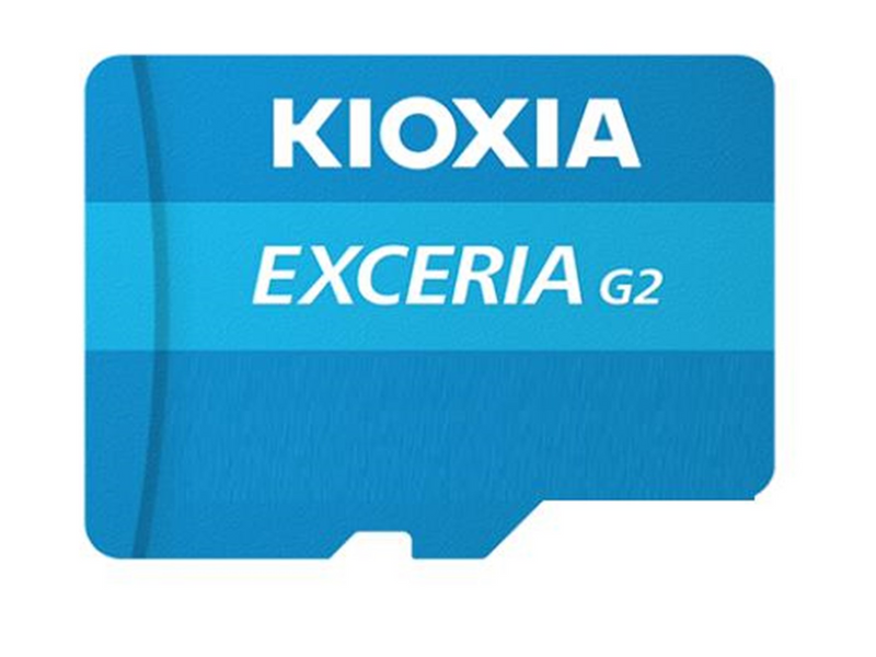 Kioxia EXERCIA G2 MicroSD/SD - 100MB/s - 32GB