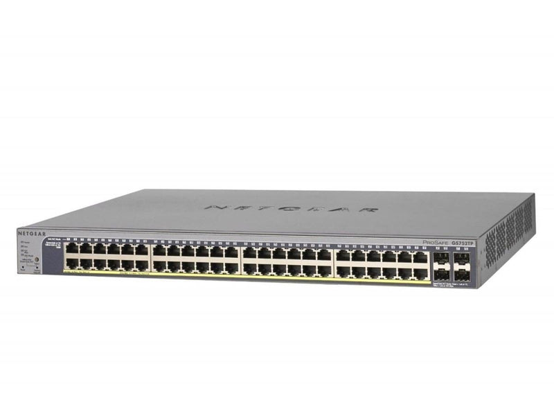 Netgear Smart GS752TP - switch - 48 ports - smart - rack-mountable