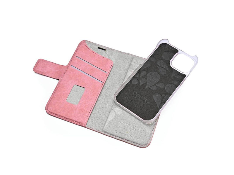ONSALA Mobile Wallet Dusty Pink - iPhone 13 Mini