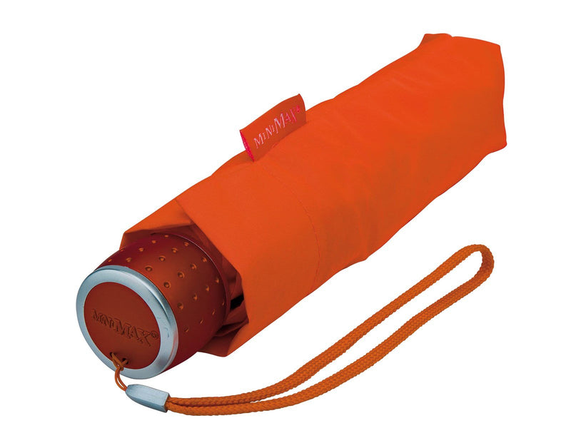 miniMAX Windproof Umbrella - 100 cm - Foldable - Hand opening - Orange