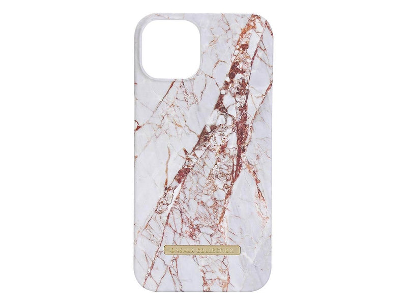 ONSALA Phone Case White Rhino Marble iPhone 14 Plus