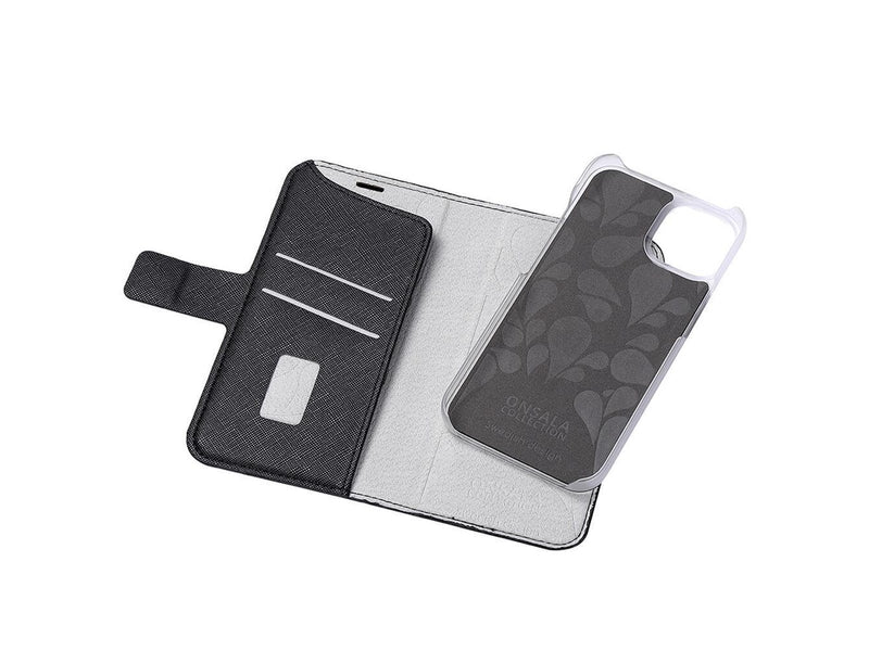 ONSALA Wallet Case Midnight Black - iPhone 13/14