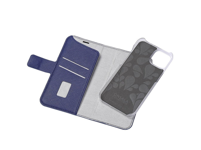 ONSALA Wallet Case Navy Blue - iPhone 13/14