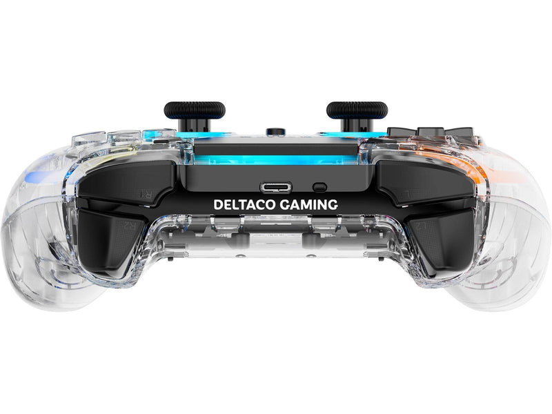 Deltaco GAM-169-T - Transparent - Wireless Controller - Sony PlayStation 4