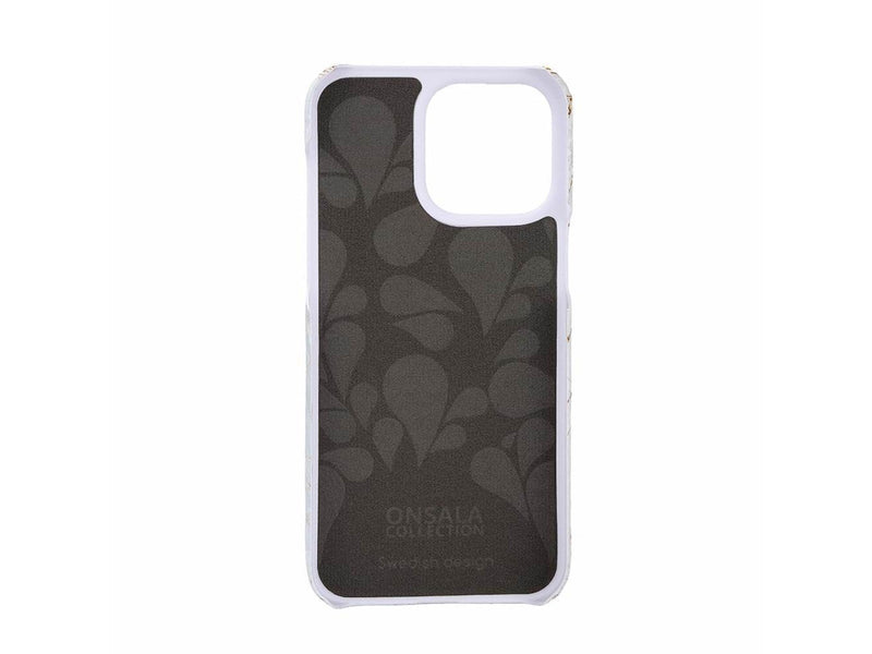 ONSALA Phone Case MagSeries White Rhino Marble - iPhone 15 Pro Max