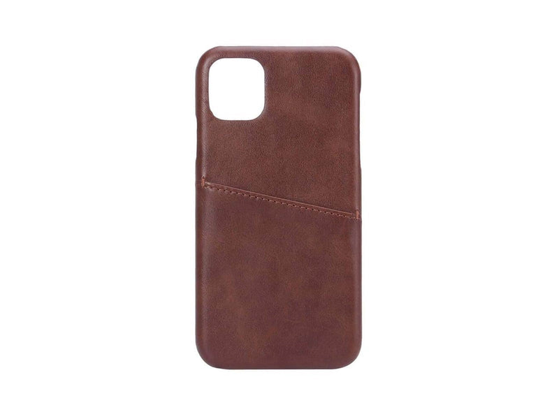 ONSALA Mobilecover Brown iPhone 11 Creditcard Pocket